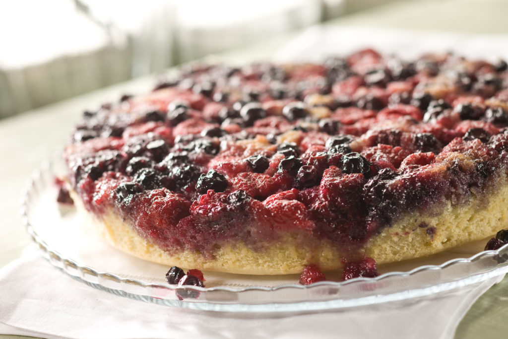 Berry Upside-Down Cake