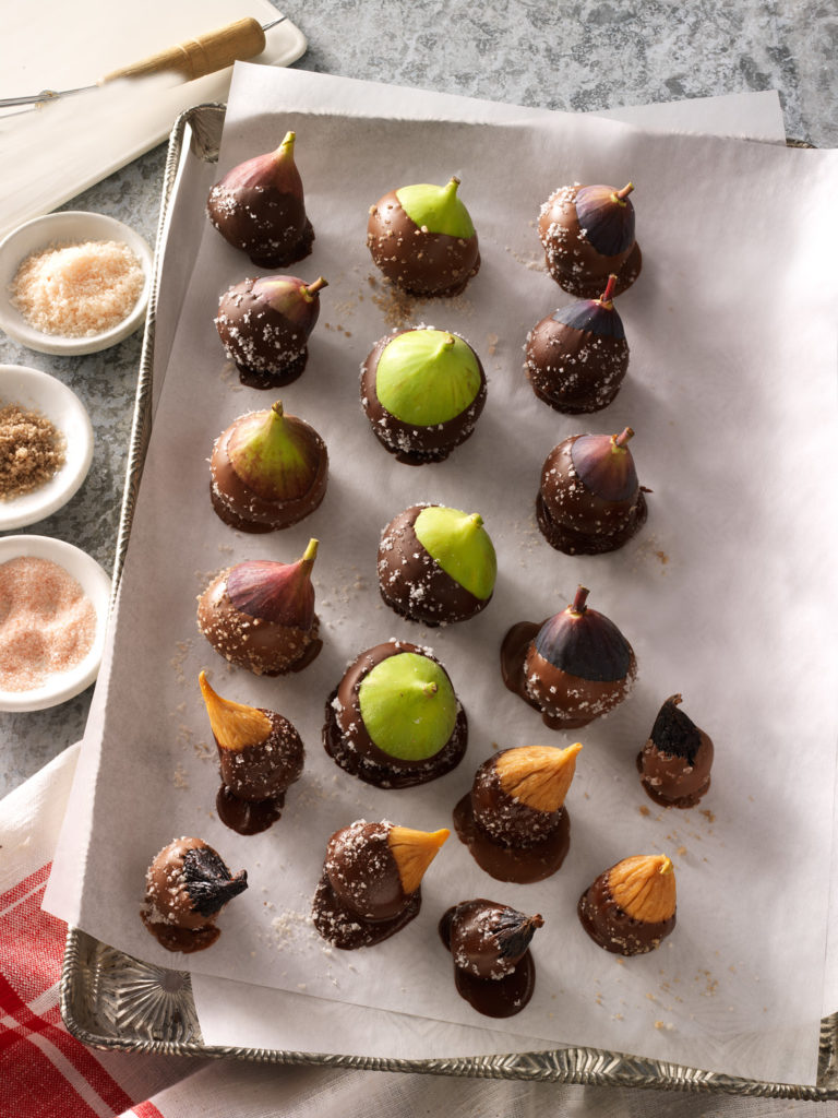 Chocolate-Covered Figs Image