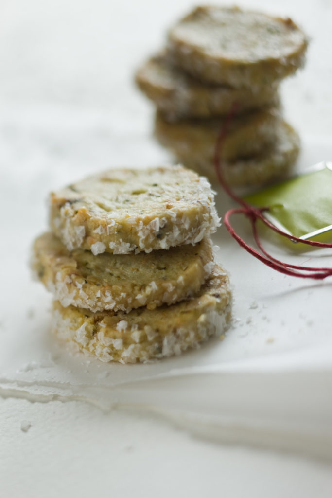 Savory Basil Slice-and-Bakes