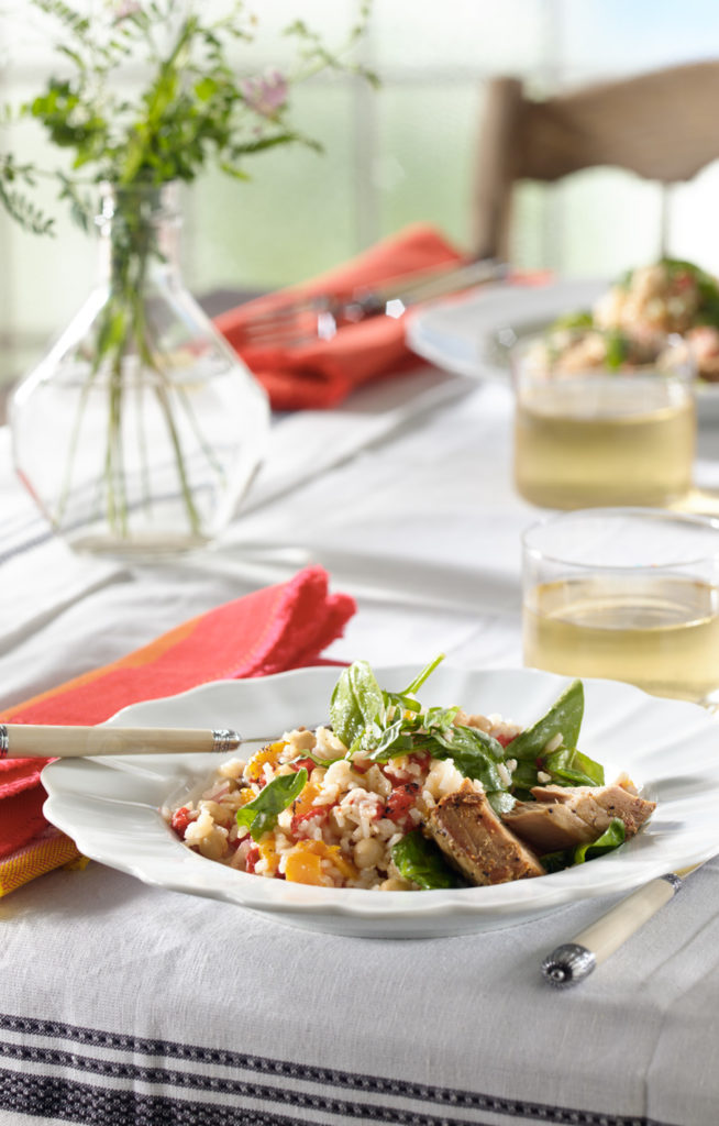 End of Summer Rice Salad with Tuna Image