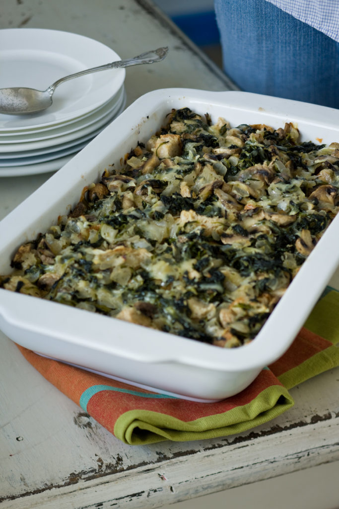 Spinach and Mushroom Panade Image