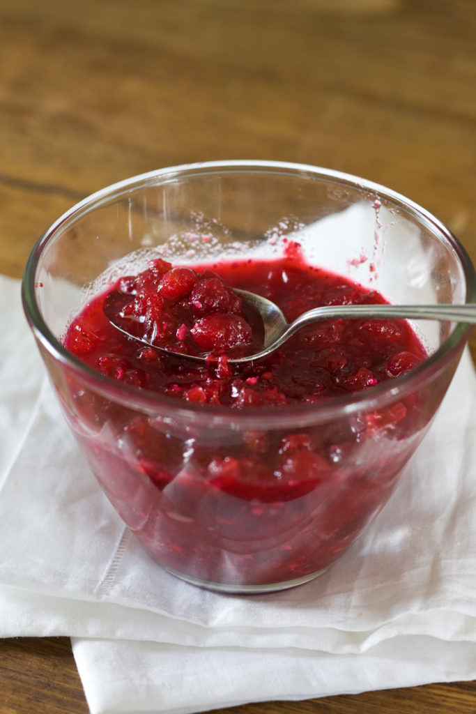 Cranberry Maple Sauce