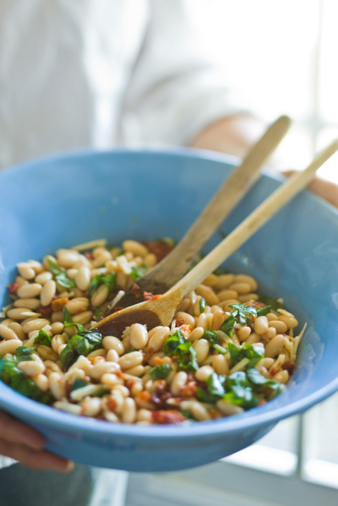 White Beans with Sun-Dried Tomato Vinaigrette