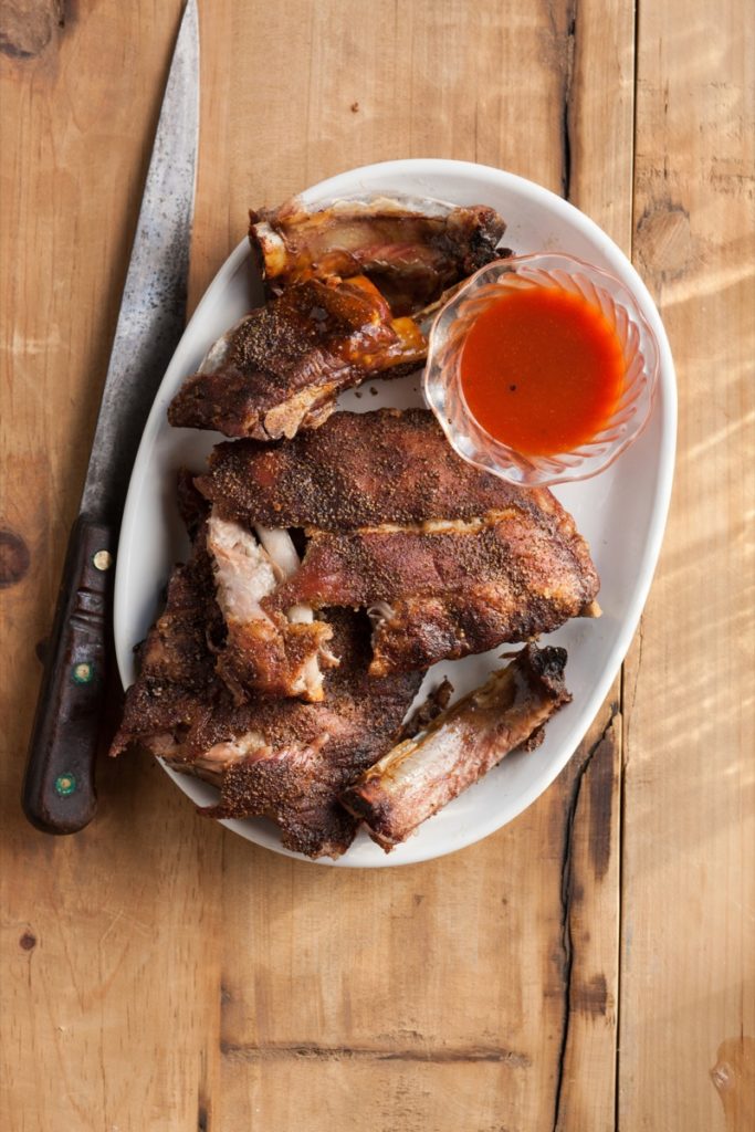 Dry-Rubbed Ribs - Relish