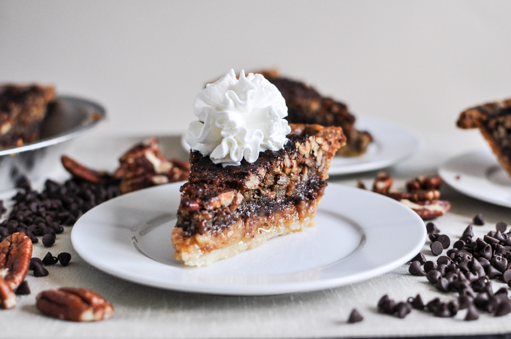 Honey Nut Chocolate Pie