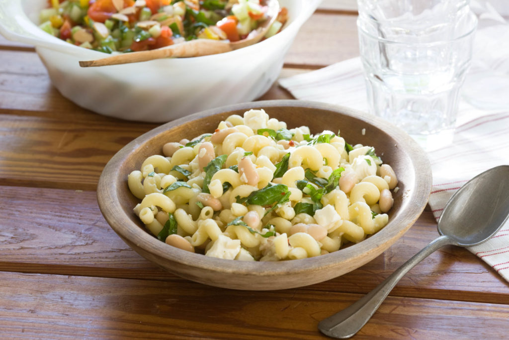 Simple Bean and Pasta Salad