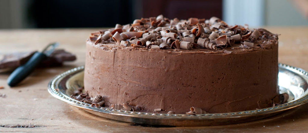 Cappuccino Chocolate Layer Cake with Mocha Frosting
