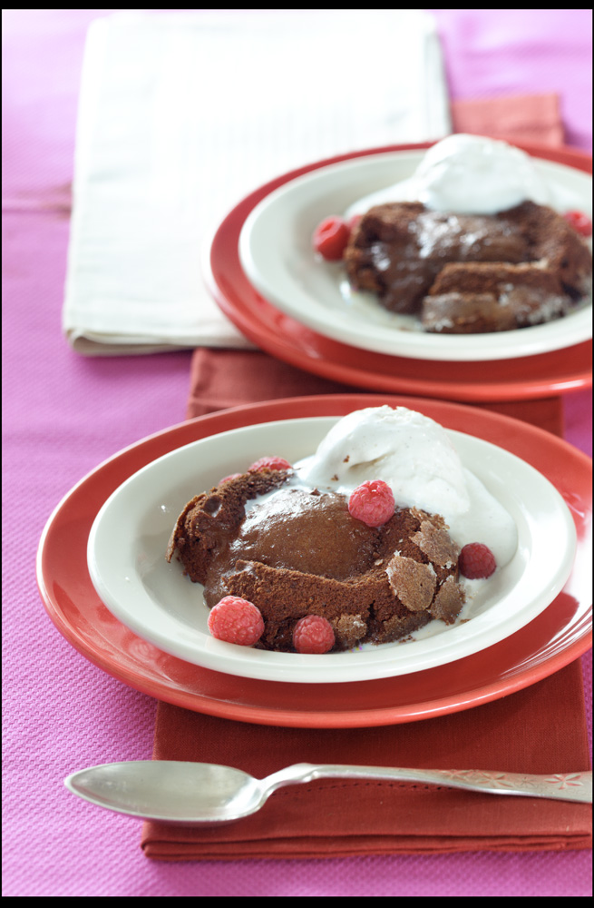 Chocolate-Chile Molten Cakes