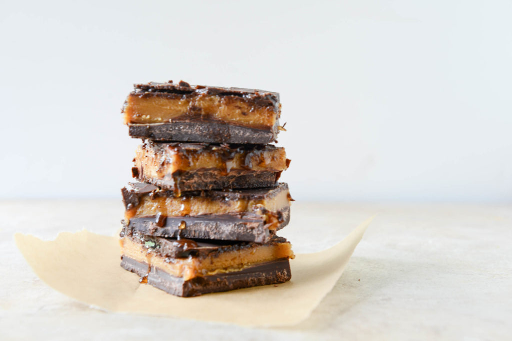 Dark Chocolate Peanut Butter Bars