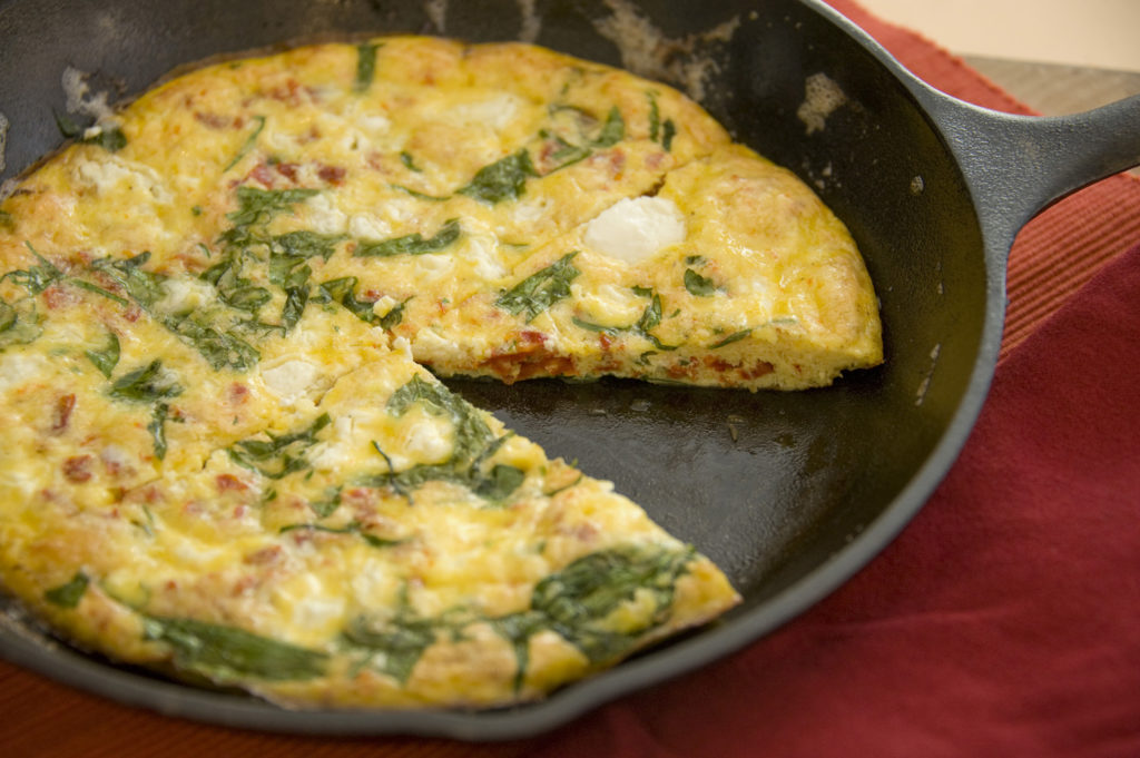 Recipe Info Seafood Frittata