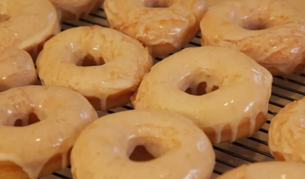 Homemade Glazed Yeast Donuts