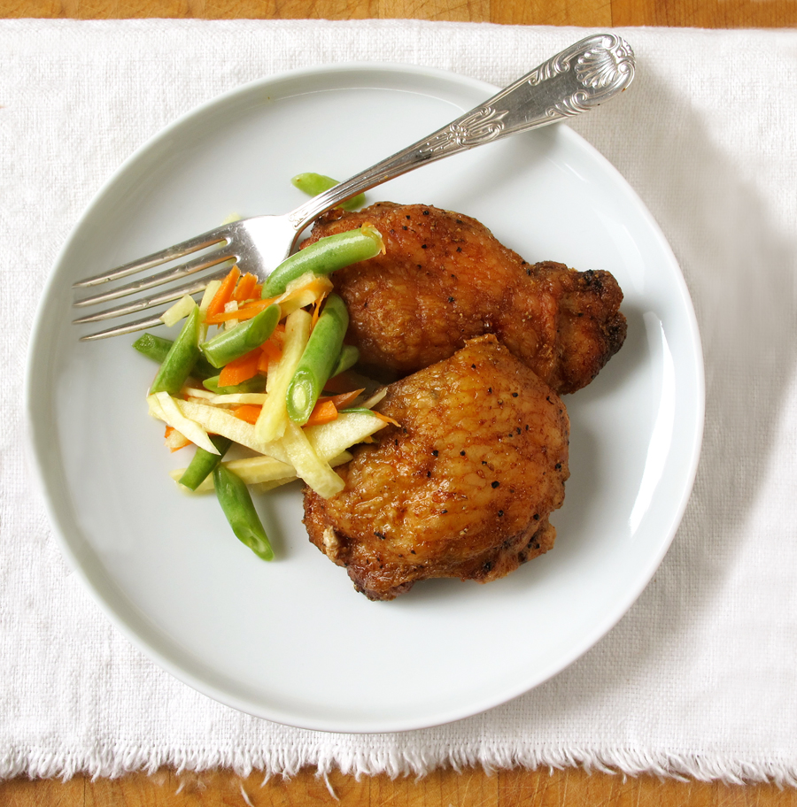 Peruvian Roasted Chicken Thighs - Relish