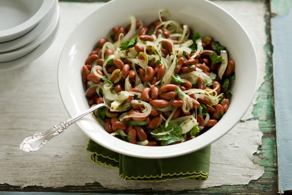 Warm Kidney Bean Salad