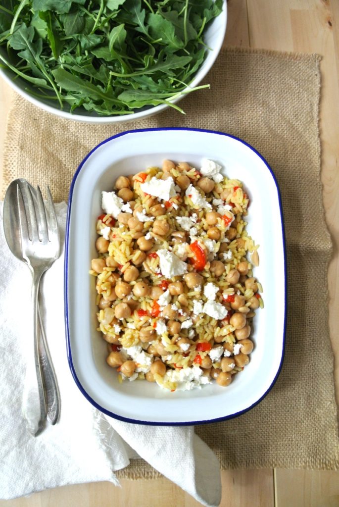 Mediterranean Rice Salad
