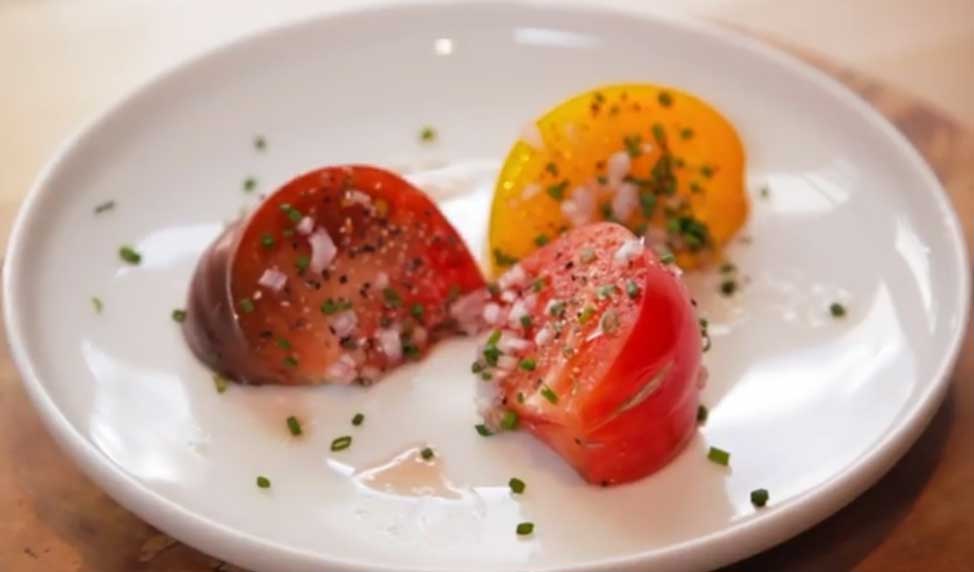 Marinated Heirloom Tomatoes