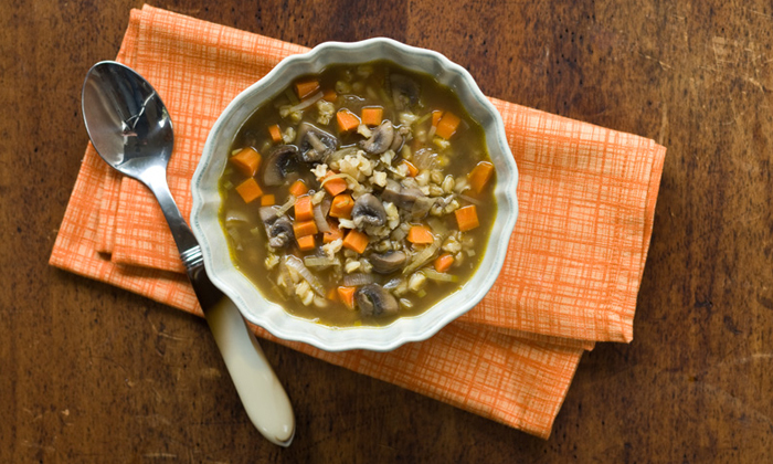 Mushroom Barley Soup