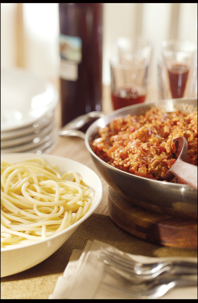 Pasta with Bolognese Sauce