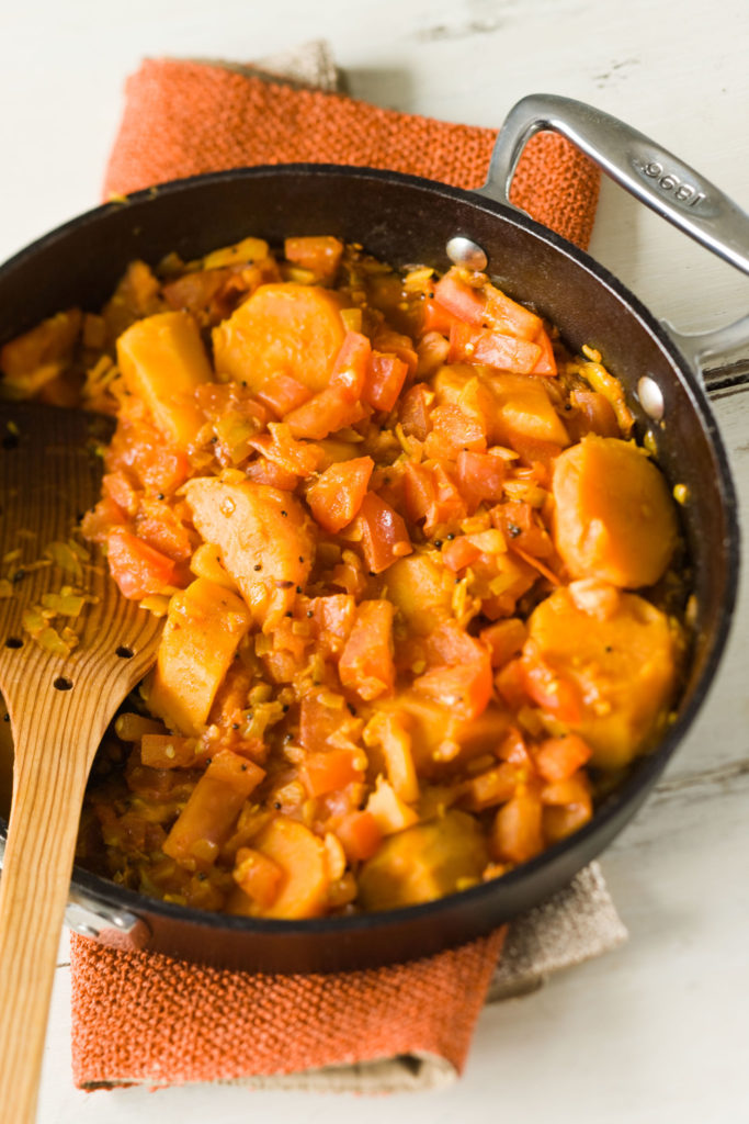 Bombay Sweet Potatoes