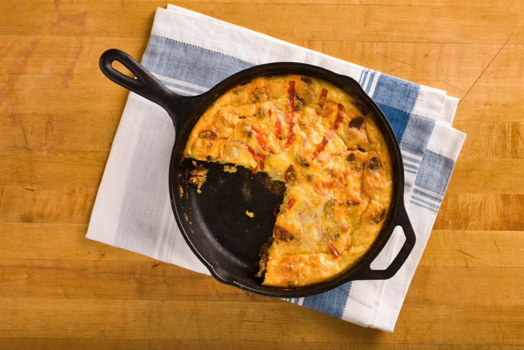 Frittata with Chorizo