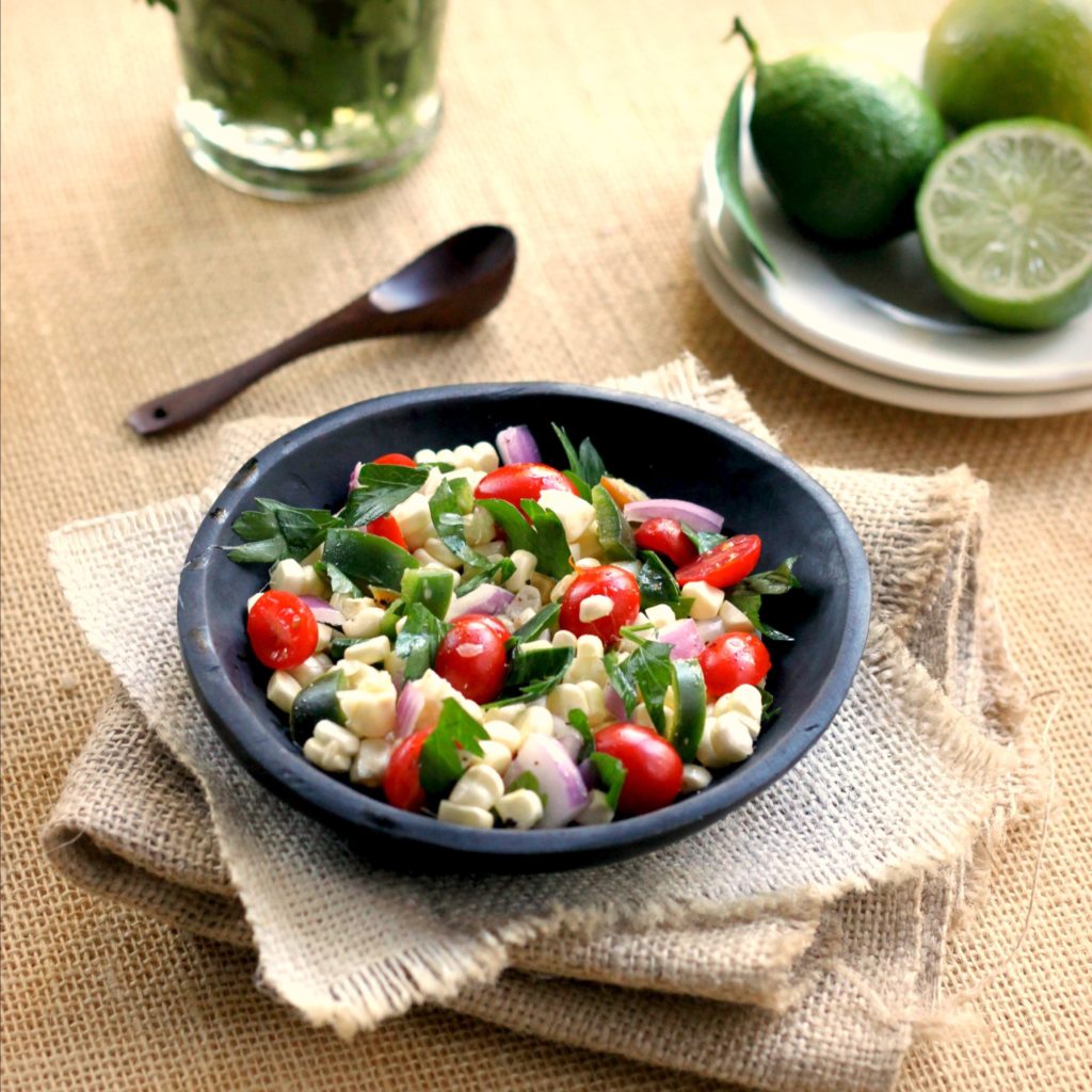 Summer Corn and Tomato Salad