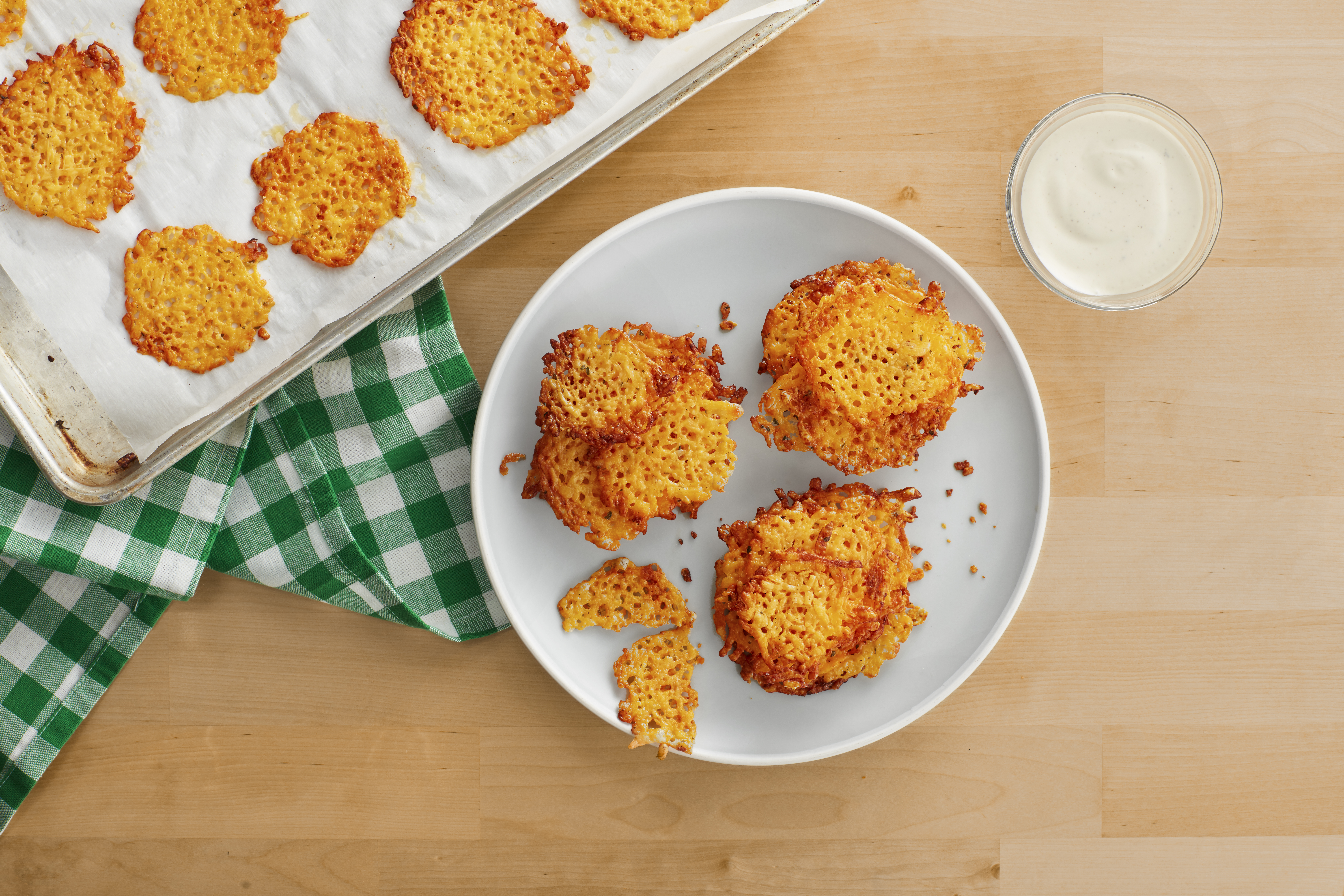 Keto Ranch Cheddar Crisps Image