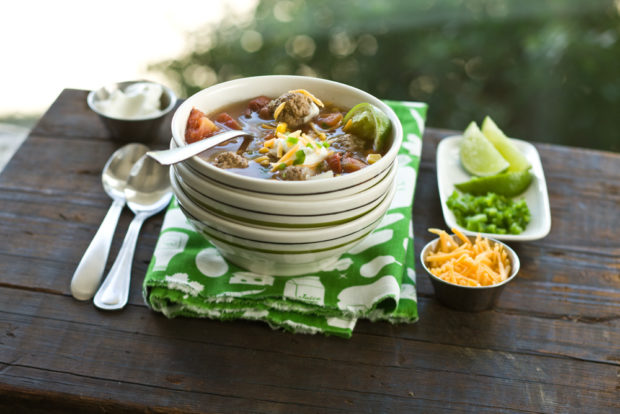 Tortilla Meatball Soup Image