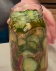 Hungarian Cucumber Salad Image