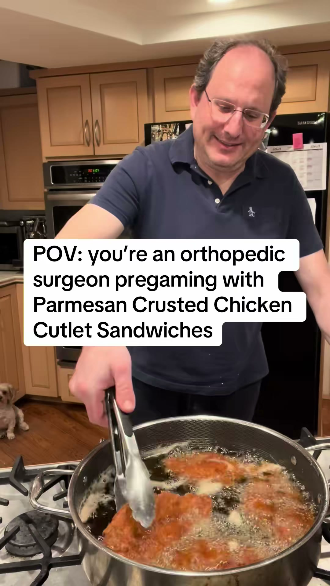 Parmesan Crusted Chicken Chopped Salad