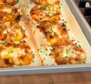 Chili Crisp Cheddar Smashed Potatoes